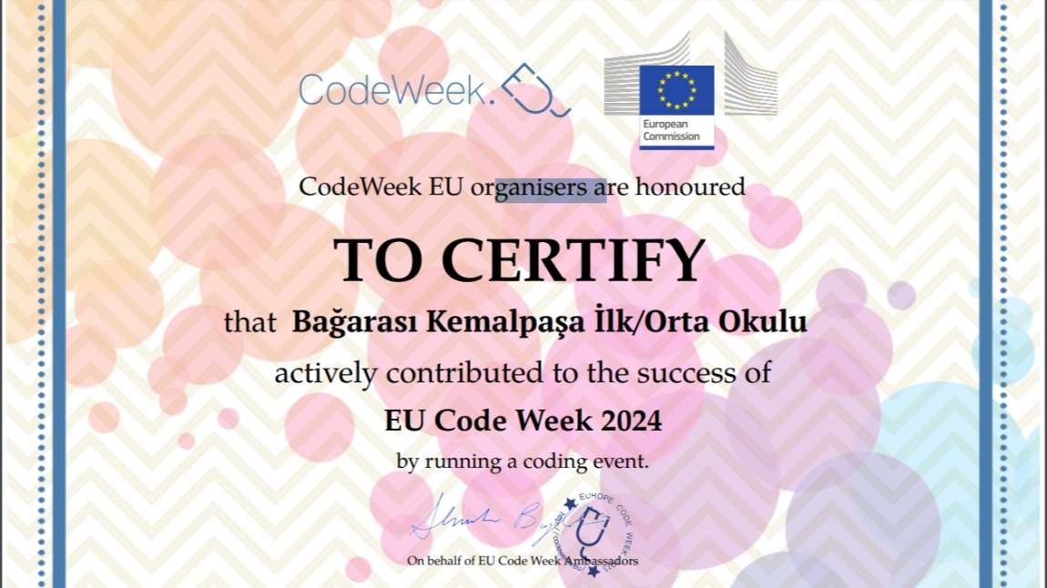 CODEWEEK 2024 KODLAMA HAFTASI...